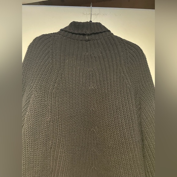 Nine West Women’s Black Knit Sweater Cardigan Size Large Cozy - Picture 4 of 10